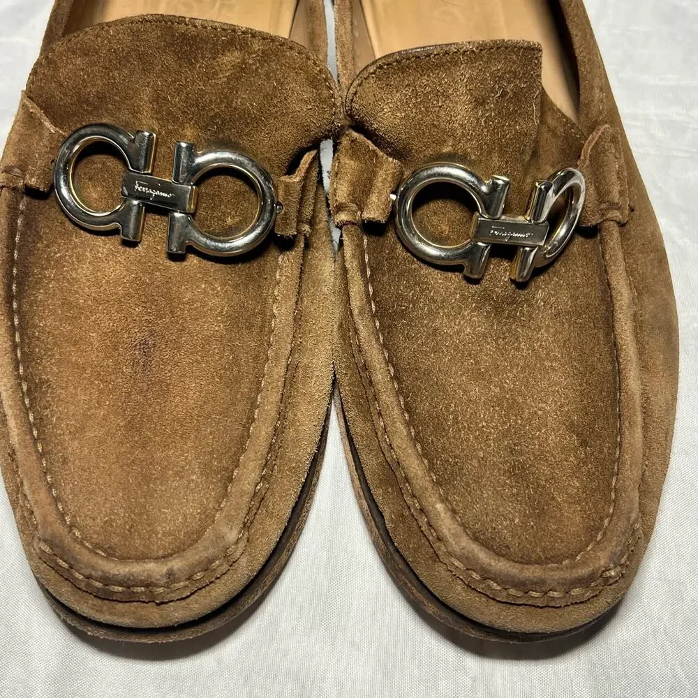 Ferragamo Loafers 8 EE